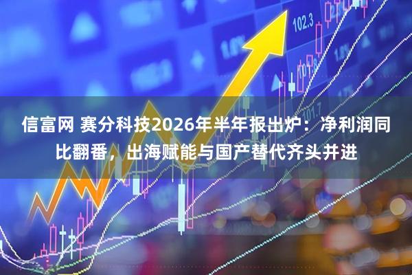 信富网 赛分科技2026年半年报出炉：净利润同比翻番，出海赋能与国产替代齐头并进